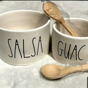 Rae Dunn Salsa and Guac Bowls